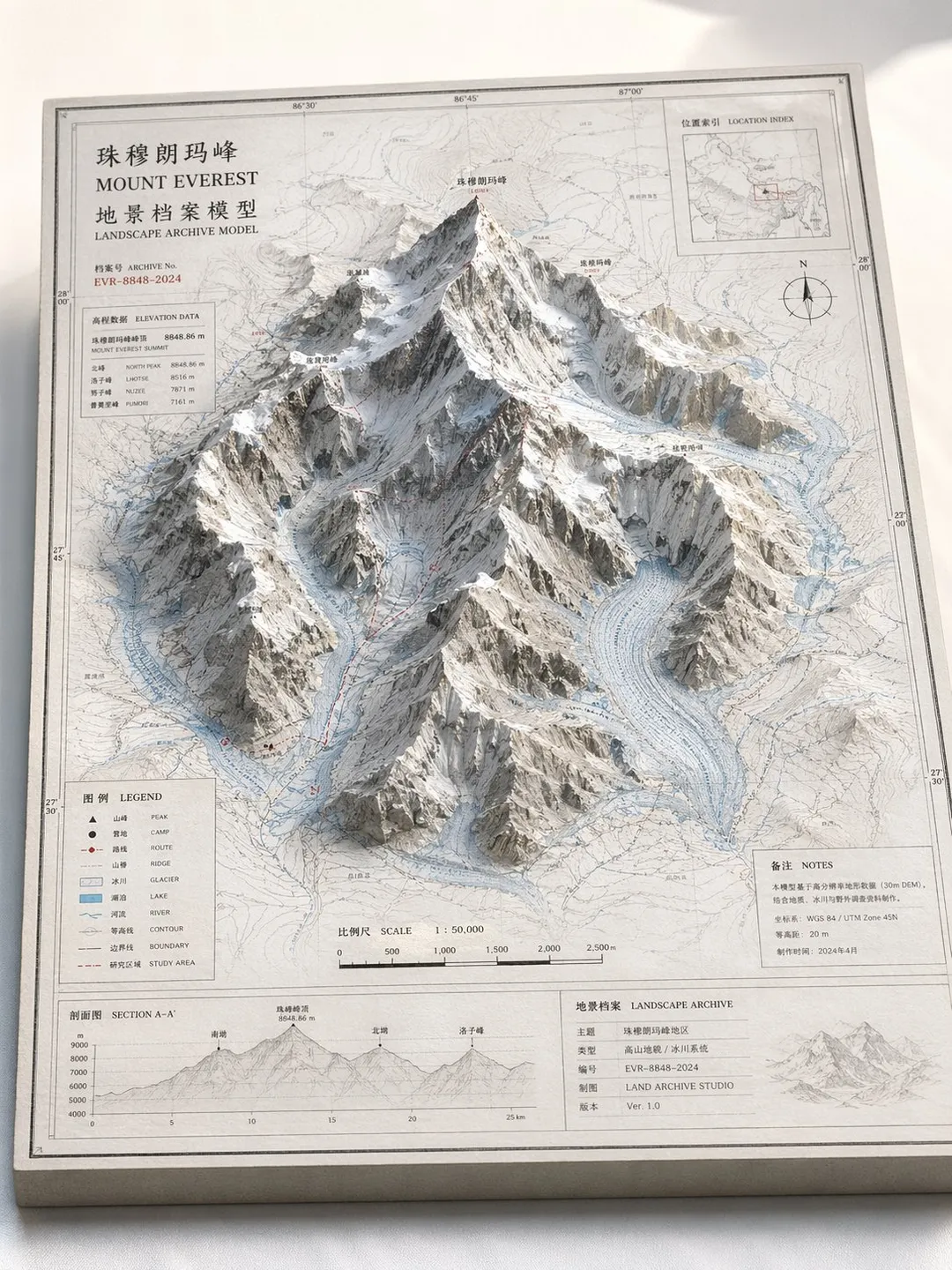 3D urban archive model of the Shanghai Bund and Lujiazui along the Huangpu River, generated with GPT Image 2